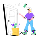 پیش‌نمایش فایل door-delivery-9679047 از پک تحویل غذا