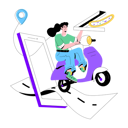 پیش‌نمایش فایل online-delivery-9679042 از پک تحویل غذا