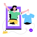پیش‌نمایش فایل mobile-clothing-store-9716602 از پک فروش