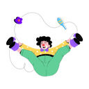پیش‌نمایش فایل circus-character-9696321 از پک دلقک