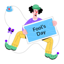 پیش‌نمایش فایل fools-day-9696336 از پک دلقک