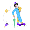 پیش‌نمایش فایل joker-character-9696318 از پک دلقک