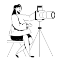 پیش‌نمایش فایل professional-photographer-10306215 از پک افراد