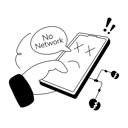 پیش‌نمایش فایل mobile-having-network-lost-10623184 از پک شبکه‌سازی