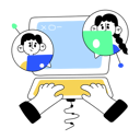 پیش‌نمایش فایل business-people-chatting-on-smart-devices-10623145 از پک شبکه‌سازی