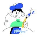 پیش‌نمایش فایل art-student-holding-brush-10635089 از پک آموزش و پرورش