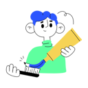 پیش‌نمایش فایل boy-doing-cleaning-tooth-10635114 از پک آموزش و پرورش