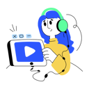 پیش‌نمایش فایل girl-learning-audio-course-10635105 از پک آموزش و پرورش