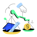 پیش‌نمایش فایل balance-scale-with-cash-money-and-degree-10810371 از پک کارمند و حرفه