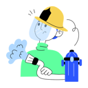 پیش‌نمایش فایل firefighter-extinguishing-building-fire-10810357 از پک کارمند و حرفه