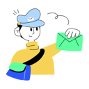 پیش‌نمایش فایل postman-delivers-mails-10810376 از پک کارمند و حرفه