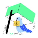 پیش‌نمایش فایل bird-trap-10893117 از پک روز جهانی صلح