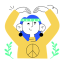 پیش‌نمایش فایل peace-hand-gesture-10893154 از پک روز جهانی صلح