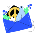 پیش‌نمایش فایل peace-message-10893144 از پک روز جهانی صلح