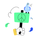 پیش‌نمایش فایل peace-protest-10893126 از پک روز جهانی صلح