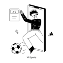 پیش‌نمایش فایل athlete-experiencing-vr-sports-11740827 از پک واقعیت افزوده