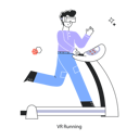 پیش‌نمایش فایل man-experiencing-vr-running-11740778 از پک واقعیت افزوده