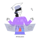 پیش‌نمایش فایل student-doing-ar-education-11740798 از پک واقعیت افزوده