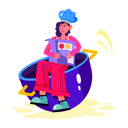 پیش‌نمایش فایل chef-making-food-from-cookbook-12174467 از پک آماده‌سازی غذا