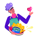 پیش‌نمایش فایل chef-serving-tasty-dish-12174479 از پک آماده‌سازی غذا