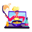 پیش‌نمایش فایل cooking-video-tutorial-12174463 از پک آماده‌سازی غذا
