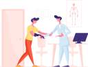 پیش‌نمایش فایل handicapped-man-visiting-doctor-for-rehabilitation-and-treatment-4587249 از پک سلامت و پزشکی