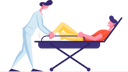 پیش‌نمایش فایل medical-staff-pushing-wheeled-bed-with-man-patient-with-broken-leg-4587224 از پک سلامت و پزشکی