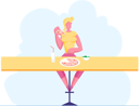 پیش‌نمایش فایل woman-eating-pizza-at-a-pizza-store-4587204 از پک غذا