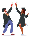 پیش‌نمایش فایل boy-and-girl-celebrating-graduation-4538642 از پک آموزش و پرورش