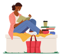 پیش‌نمایش فایل girl-reading-book-while-sitting-on-a-park-bench-4538639 از پک آموزش و پرورش