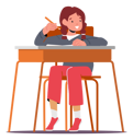 پیش‌نمایش فایل girl-student-sitting-on-school-bench-4538668 از پک آموزش و پرورش
