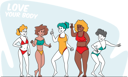 پیش‌نمایش فایل multicultural-girls-4661933 از پک زیبایی