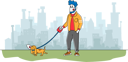 پیش‌نمایش فایل man-and-dog-in-facial-masks-walking-outdoors-in-coronavirus-pandemic-4662268 از پک سلامت و پزشکی