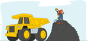 پیش‌نمایش فایل mine-truck-depositing-coal-to-the-quarry-4664448 از پک صنعت و تولید