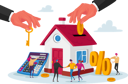 پیش‌نمایش فایل buying-home-with-home-loan-4704215 از پک کسب و کار و امور مالی