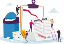 پیش‌نمایش فایل contract-termination-due-to-business-loss-4704186 از پک کسب و کار و امور مالی