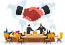 پیش‌نمایش فایل international-negotiations-4704205 از پک کسب و کار و امور مالی
