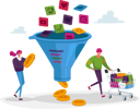 پیش‌نمایش فایل marketing-funnel-4704240 از پک کسب و کار و امور مالی