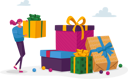 پیش‌نمایش فایل woman-getting-gifts-on-birthday-4704105 از پک جشن