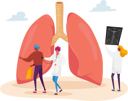 پیش‌نمایش فایل doctor-holding-x-ray-image-of-lungs-learning-patient-fluorography-with-asthma-4704760 از پک سلامت و پزشکی