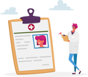 پیش‌نمایش فایل male-doctor-write-diagnose-for-diabetes-patient-for-treatment-4704809 از پک سلامت و پزشکی