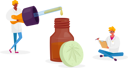 پیش‌نمایش فایل scientist-or-pharmacist-produce-oil-and-pills-of-medical-cannabis-4704806 از پک سلامت و پزشکی