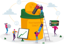 پیش‌نمایش فایل battery-recycle-4704908 از پک صنایع