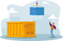 پیش‌نمایش فایل freight-forwarder-working-on-container-terminal-harbor-4704889 از پک صنایع