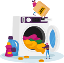 پیش‌نمایش فایل people-using-public-laundry-4704901 از پک صنایع