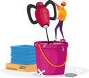 پیش‌نمایش فایل tiler-mixing-cement-mortar-for-ceramics-tile-laying-4704905 از پک صنایع