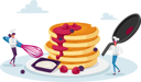 پیش‌نمایش فایل cooking-morning-pancake-4704403 از پک غذا و نوشیدنی
