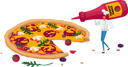 پیش‌نمایش فایل dripping-sauce-on-italian-pizza-4704413 از پک غذا و نوشیدنی
