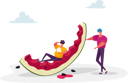 پیش‌نمایش فایل eating-slice-of-watermelon-4704448 از پک غذا و نوشیدنی