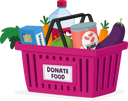 پیش‌نمایش فایل food-donation-basket-4704368 از پک غذا و نوشیدنی